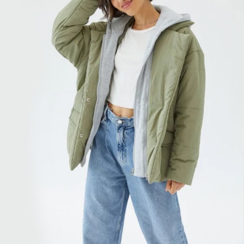 NWT Blank NYC Fair Shake Layered Jacket Size S